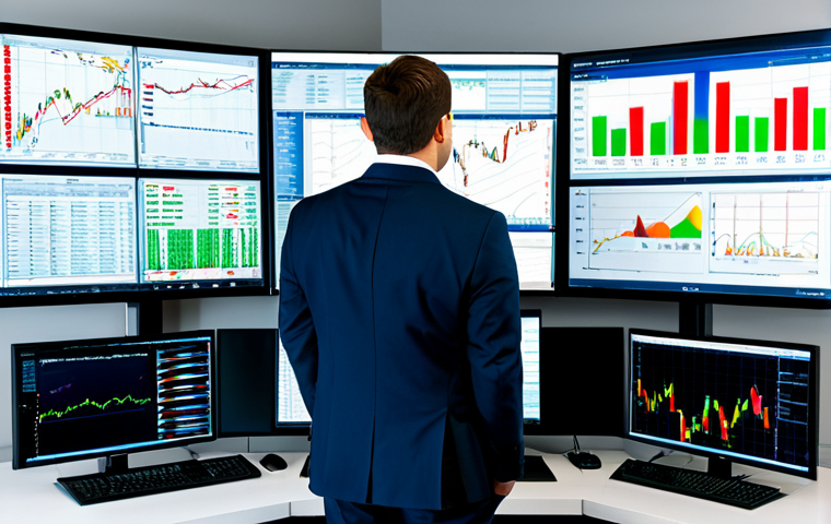 Real-Time Financial Trading Dashboard**

"A professional trader, fully clothed in business attire, analyzing a dynamic real-time financial trading dashboard in a modern office. Multiple monitors display charts, graphs, and stock prices. The scene emphasizes focus and data analysis. Safe for work, appropriate content, perfect anatomy, correct proportions, natural pose, professional, modest, high quality."

**