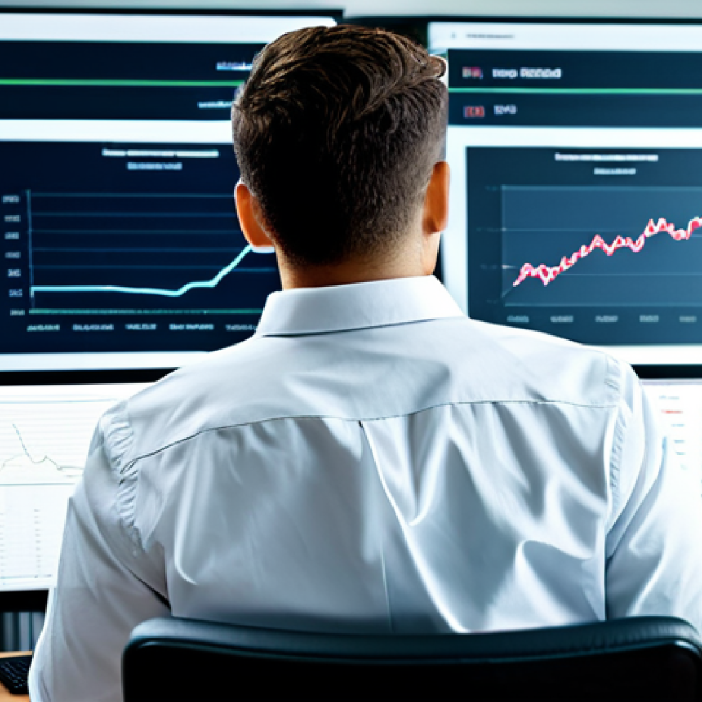 **Real-time Fraud Detection:** "A network security analyst, fully clothed in professional attire, monitoring a real-time dashboard displaying transaction data, highlighting potential fraud alerts. Modern office environment, multiple screens, focused expression, safe for work, appropriate content, perfect anatomy, natural proportions, high quality, professional."