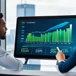 실시간 데이터 처리와 데이터 시각화의 연계 - **Prompt 1: Instant Insights for Strategic Decision-Making**
    "A diverse group of five business p...